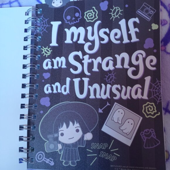 Beetlejuice Lined Notebook Journal - Picture 2 of 8